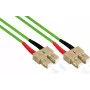 GoodConnections LW-810SC5 Fiber Optic Patch Cable 10 m OM5 SC/SC Green