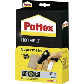 Henkel PXP06 Hot Glue Gun - Black - 80 W - 206 °C - 11 mm Glue Stick - AC