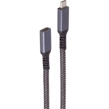 ShiverPeaks BS14-74006 USB 3.2 Gen 2 USB-C to USB-C Cable 1.5 m Black/White
