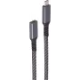 ShiverPeaks BS14-74006 USB 3.2 Gen 2 USB-C to USB-C Cable 1.5 m Black/White