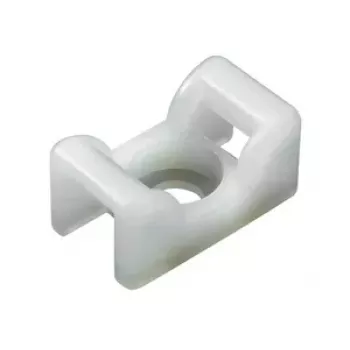 HellermannTyton KR 8-G5 Cable Clip White 100 Pieces