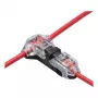 Synergy 21 LED FLEX Strip Easy Connect T-Shape Connector for 1 Line, Red