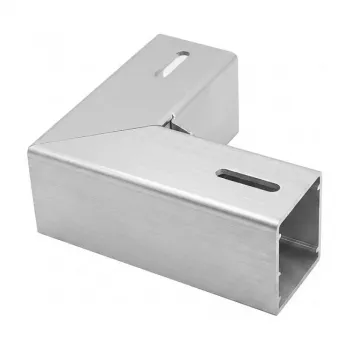 Synergy 21 LED U-Profile ALU052 90° Corner Connector White