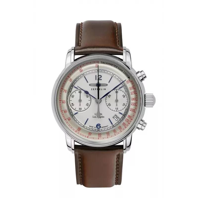 Zeppelin LZ126 Los Angeles 86145 Men's Swiss Quartz Chronograph Watch