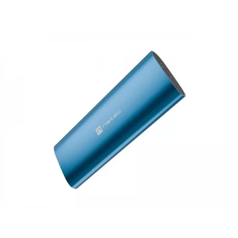 NATEC RHINO M.2 NVMe Lite External SSD Enclosure USB-C 3.2 Gen 2 Horizon Blue