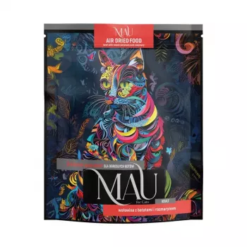DNT MAU Beef with Sweet Potato and Rosemary - Dried Food for Adult Cats 700g