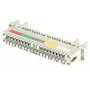 EFB Elektronik LSA Connection Block 2/10 to 10DA for Round Bar Mounting, without Color Code