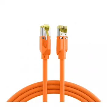 EFB RJ45 Patch Cable Cat.6A S/FTP LSZH Draka UC900 TM31 Orange 0.25m