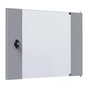 EFB Elektronik Glass Door for X-Rack Wall Mount Enclosure 9U Grey RAL 7035 (WGX-TUR09GR.G)