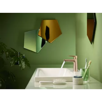 HG TALIS E 110 Basin Mixer Brushed Bronze