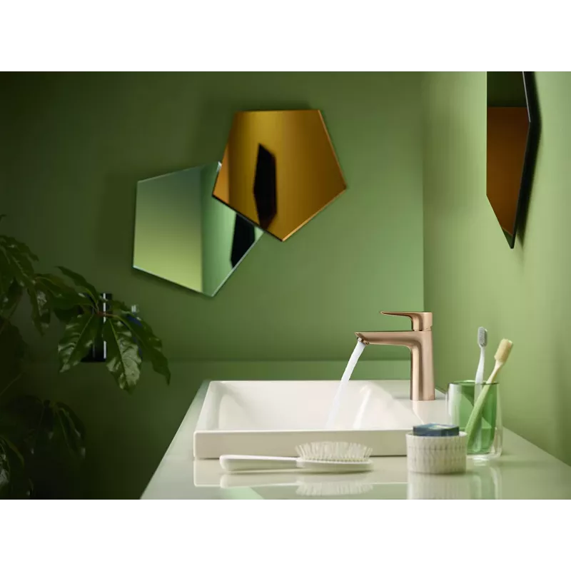 HG TALIS E 110 Basin Mixer Brushed Bronze