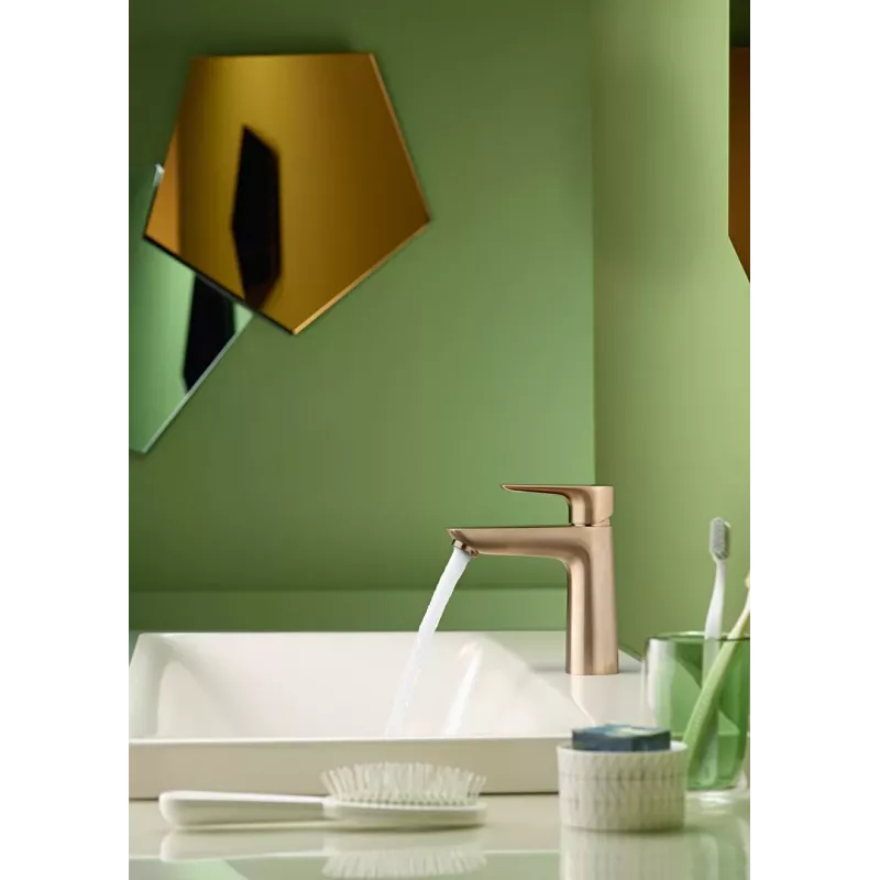 HG TALIS E 110 Basin Mixer Brushed Bronze