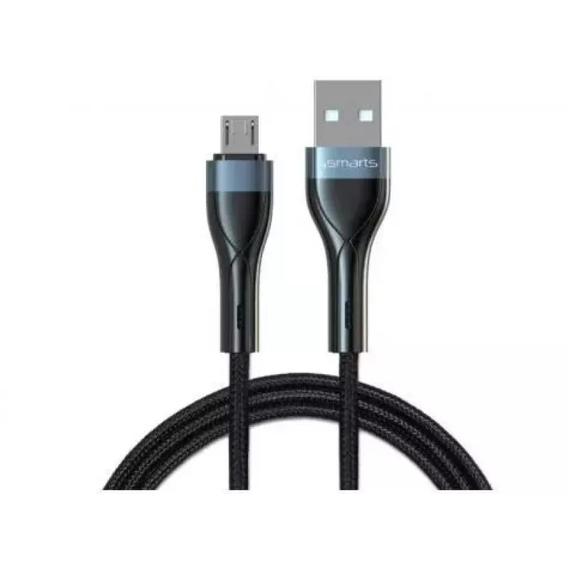 4SMARTS USB-A to Micro USB Cable PremiumCord 10W 1m, Black