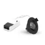 LEUCHTEK GMBH SPR-6W-XWB LED Recessed Spotlight, IP44, Aluminum, Swiveling, Selectable Light Color (3000K/4000K/6000K), 6W