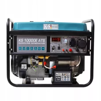Könner & Söhnen KS 10000E ATS Engine Generator 7500 W 25 L Petrol Black, Teal