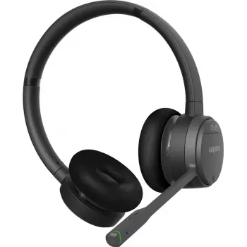 GEQUDIO GC-2 DECT Headset for FritzBox with Bluetooth for PC/Mobile Phone