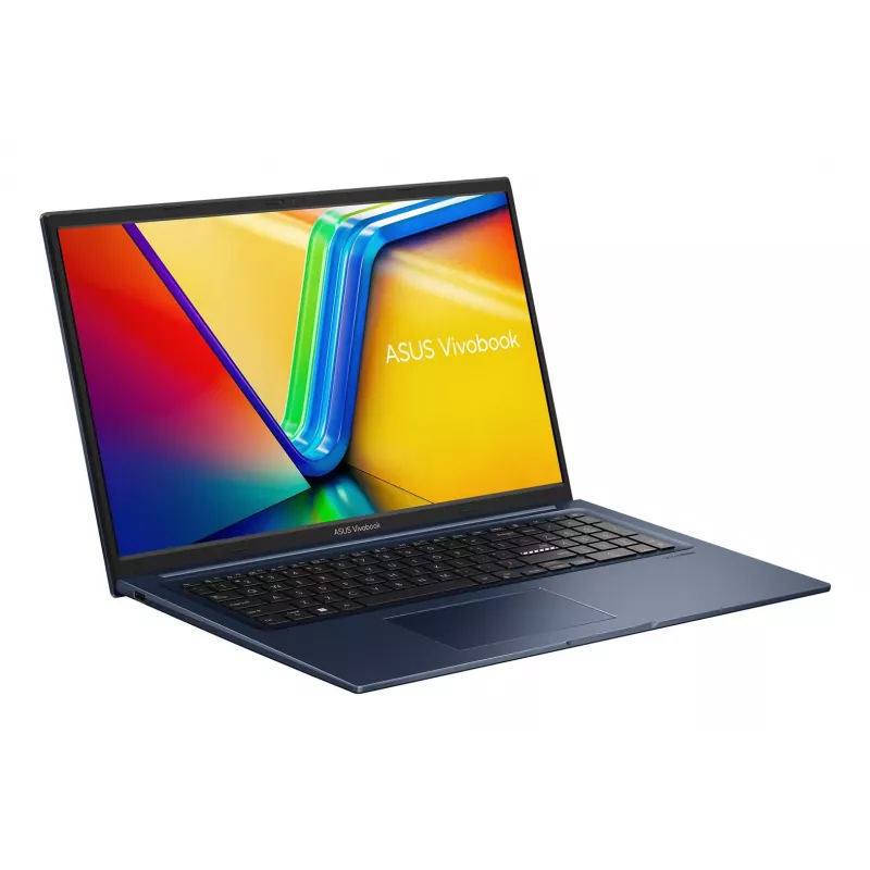 ASUS Vivobook 17 X1704VA-AU1066 Core 5 120U 17.3 inch FHD IPS-Level Panel 60Hz 250nits Anti-Glare 16GB DDR5 512GB SSD Intel Graphics 720p Camera 50WHrs No OS Quiet Blue