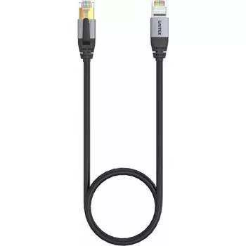 UNITEK Cat.8 S/FTP Ethernet Patch Cable RJ45 LAN 20m Black