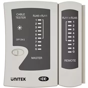 UNITEK RJ45/RJ11 Network Cable Tester OT140AGY01