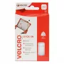 VELCRO ONE-WRAP Cable Tie White 25 mm x 200 mm 24-Pack Reusable Hook and Loop