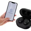 3MK FlowBuds 6.0 True Wireless Stereo (TWS) Bluetooth 5.3 In-Ear Headphones with ENC Microphone, IPX4, 35h Battery, USB-C, Black