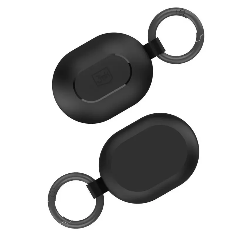 3MK FlowBuds 6.0 True Wireless Stereo (TWS) Bluetooth 5.3 In-Ear Headphones with ENC Microphone, IPX4, 35h Battery, USB-C, Black