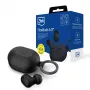 3MK FlowBuds 6.0 True Wireless Stereo (TWS) Bluetooth 5.3 In-Ear Headphones with ENC Microphone, IPX4, 35h Battery, USB-C, Black