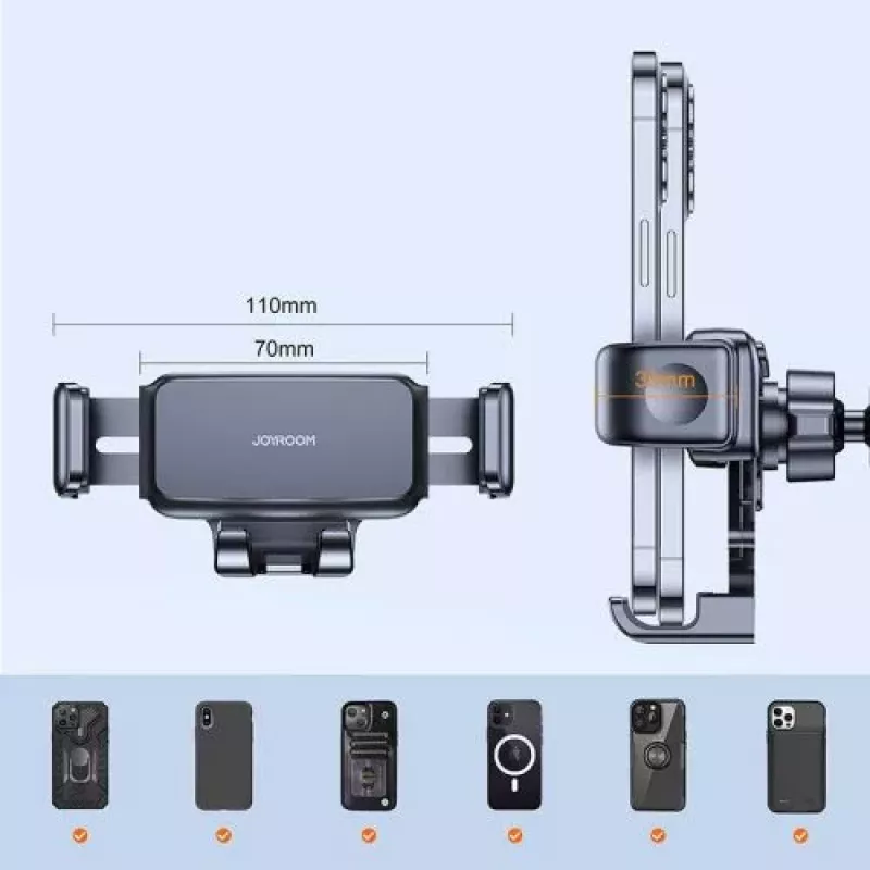 Joyroom Car Smartphone Holder for Dashboard Black (JR-ZS283)