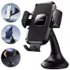 Joyroom JR-ZS259 Mechanical Car Holder Universal for Phone on Cockpit / Window - Black
