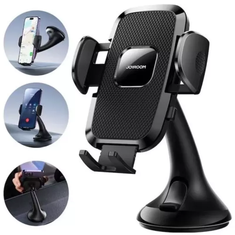 Joyroom JR-ZS259 Mechanical Car Holder Universal for Phone on Cockpit / Window - Black