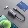 UGREEN USB-C to RJ45 Gigabit Ethernet Adapter (Gray) - 40322 CM483