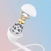 Dudao X10S In-Ear Wired Headphones with Microphone, 3.5mm Jack, 1.2m Cable, White