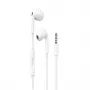 Dudao X14PRO In-Ear Headphones with 3.5mm Minijack Connector White