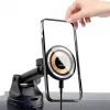 Dudao F12MAX+ MagSafe Wireless Car Charger 15W - Black