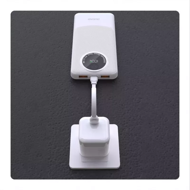 Dudao K12Pro Power Bank 20000mAh 22.5W PD USB-A USB-C White