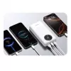 Dudao K12Pro Power Bank 20000mAh 22.5W PD USB-A USB-C White