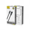 Dudao L7C USB-C to USB-C 100W Cable with LED Display 1m - Black