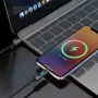 Dudao L7C USB-C to USB-C 100W Cable with LED Display 1m - Black