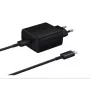 Samsung EP-TA845EBE + EP-DW767JBE 45W Travel Charger and USB-C to USB-C Data Cable Black (OOB Bulk)