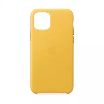 Apple iPhone 11 Pro Leather Case MWYA2ZM/A Meyer Lemon