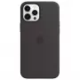 Apple Silicone Case with MagSafe for iPhone 12 Pro Max 6.7 inch - Black (MHLG3ZE/A)