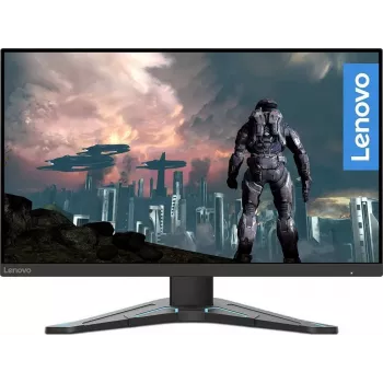 Lenovo G24-20 23.8 inch Full HD IPS Gaming Monitor, 144Hz, 1ms, AMD FreeSync Premium, Black