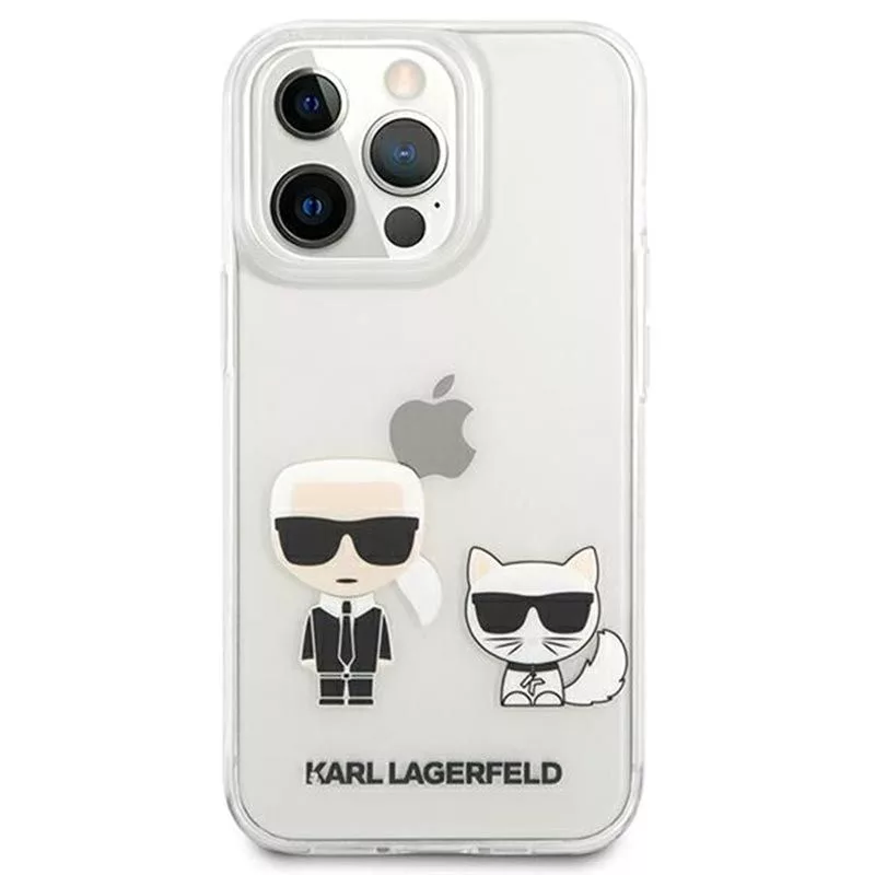 Karl Lagerfeld iPhone 13 Pro Choupette Case Transparent