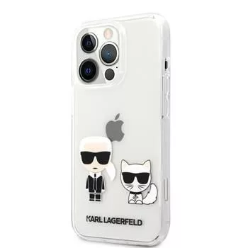 Karl Lagerfeld iPhone 13 Pro Choupette Case Transparent