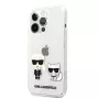Karl Lagerfeld iPhone 13 Pro Choupette Case Transparent