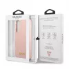 Guess Silicone Metal Logo Case for Samsung Galaxy S22 Plus - Pink