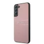 Guess Samsung Galaxy S22 Plus PU Leather Saffiano Case Pink