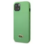 Lacoste Apple iPhone 14 Iconic Petit Pique Logo Green Back Cover