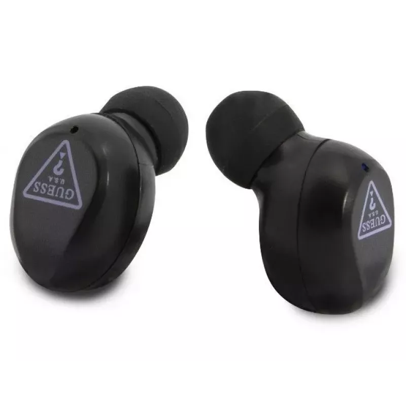 Guess True Wireless Triangle Logo BT5.0 Stereo Earphones Purple
