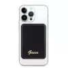 Guess Power Bank 5000mAh 15W MagSafe And Regular Charge With Metal Script Logo Black